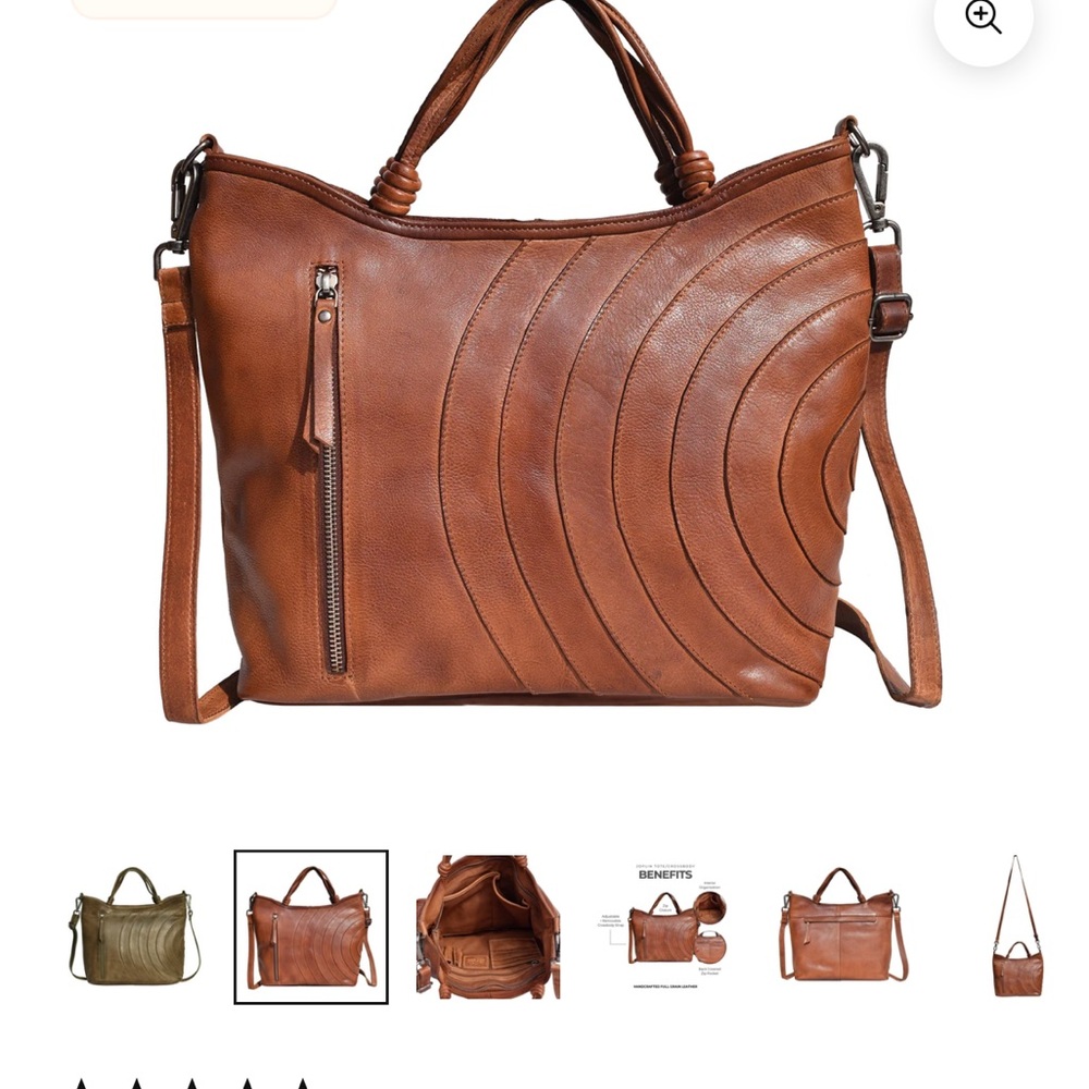 Elegant Tan Crossbody Bag